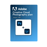 Adobe Creative Cloud Fotografia Piano 1TB (Photoshop + Lightroom)